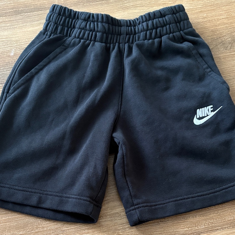 Nike Kids Black Athletic Shorts